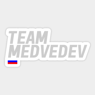 Team Daniil Medvedev Sticker